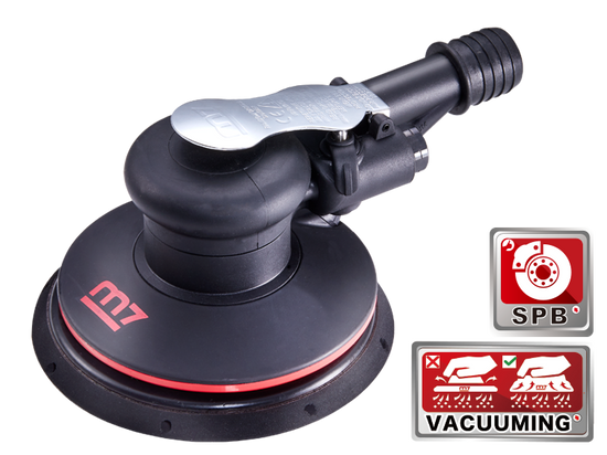 Zdjęcie 1 - Szlifierka pneumatyczna oscylacyjno-obrotowa 150mm, skok 5mm Mighty Seven QB-51602