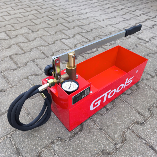Zdjęcie 11 - G-PUMP Ręczna pompa testująca kontrolna do prób ciśnieniowych 60 bar + Zgrzewarka do rur 20-63