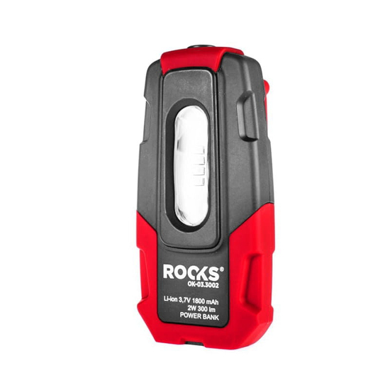 Zdjęcie 1 - Lampa, lampka warsztatowa 300Lm Powerbank Rooks  OK-03.3002