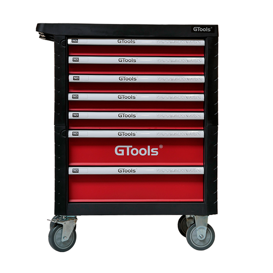 Zdjęcie 2 - GTOOLS GT-139 Wózek narzędziowy + 5 modułów 139 narzędzi