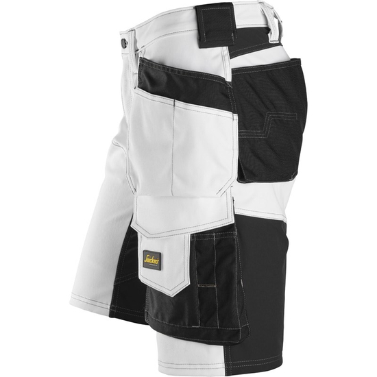 Zdjęcie 3 - Spodnie Krótkie Stretch AllroundWork z workami kieszeniowymi, luźne Snickers Workwear 61510904