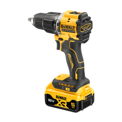 Nawigacja zdjęcie 4 - Wiertarko-wkrętarka akumulatorowa "100 lat" DeWalt DCD100YP2T 68Nm 18V XR 2x5.0Ah