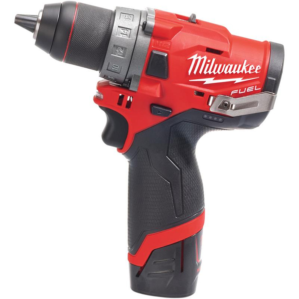 Zdjęcie 1 - Wiertarko-wkrętarka akumulatorowa Milwaukee M12 FDD-202X 37Nm 12V 2x2Ah 4933459816