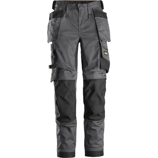 Zdjęcie 1 - Spodnie Stretch AllroundWork z workami kieszeniowymi – damskie Snickers Workwear 62475804