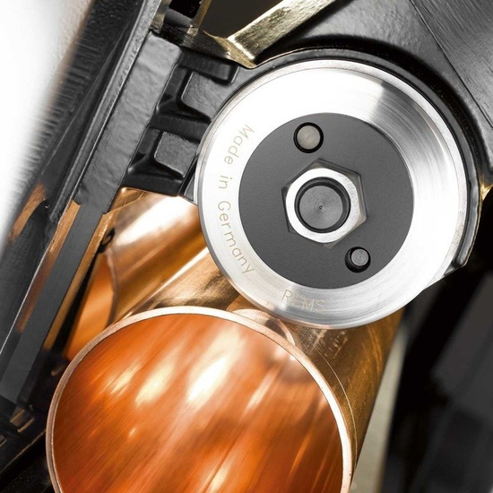 Zdjęcie 4 - REMS Cento elektryczny obcinak maszyna do cięcia rur z kółkiem CU-INOX  + Stół i podpórka