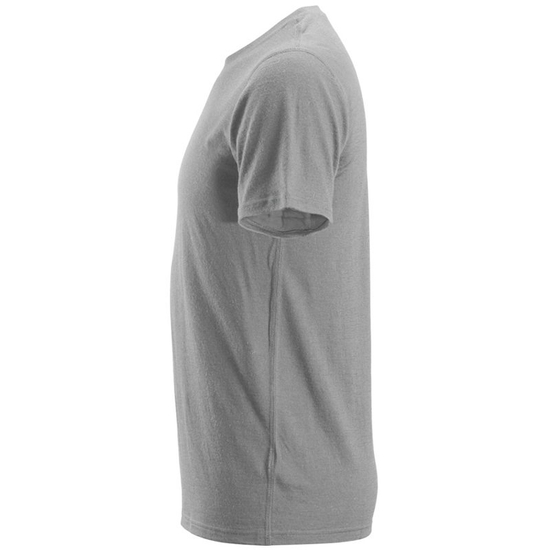 Zdjęcie 3 - 2527 T-shirt wełniany AllroundWork Snickers Workwear jasnoszary
