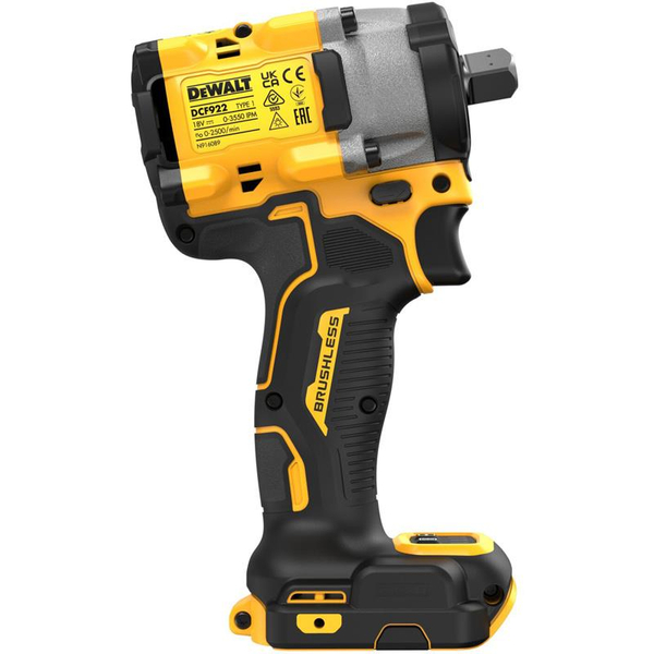 Zdjęcie 4 - Klucz udarowy akumulatorowy DeWalt DCF922N ½” 406Nm 18V XR