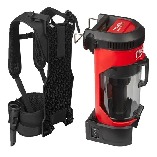 Zdjęcie 6 - Odkurzacz plecakowy akumulatorowy Milwaukee M18 FBPV-0 3.8L 18V 4933464483