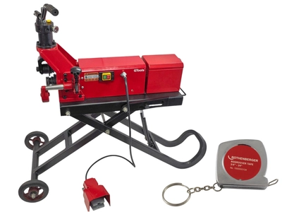 Mobilna rowkarka stacjonarna G-TOOLS 112HD  od 1 - 12'' + Miarka Rothenberger