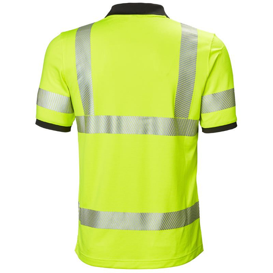 Zdjęcie 2 - Koszulka polo odblaskowa Helly Hansen 75112_360 ICU kolor żółty