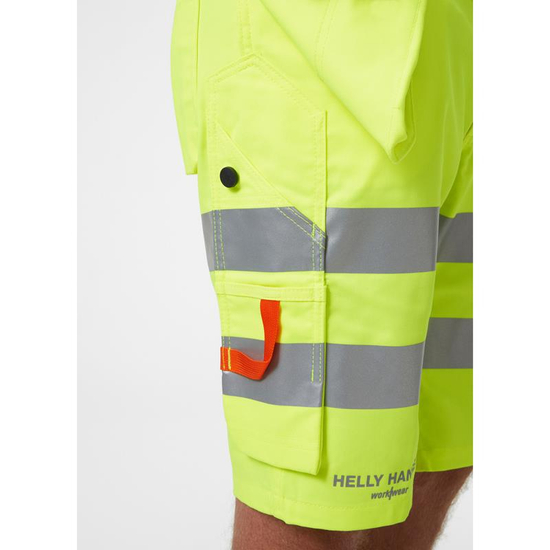 Zdjęcie 3 - Spodenki odblaskowe Helly Hansen 77425_369 Alna 2.0 kolor żółty