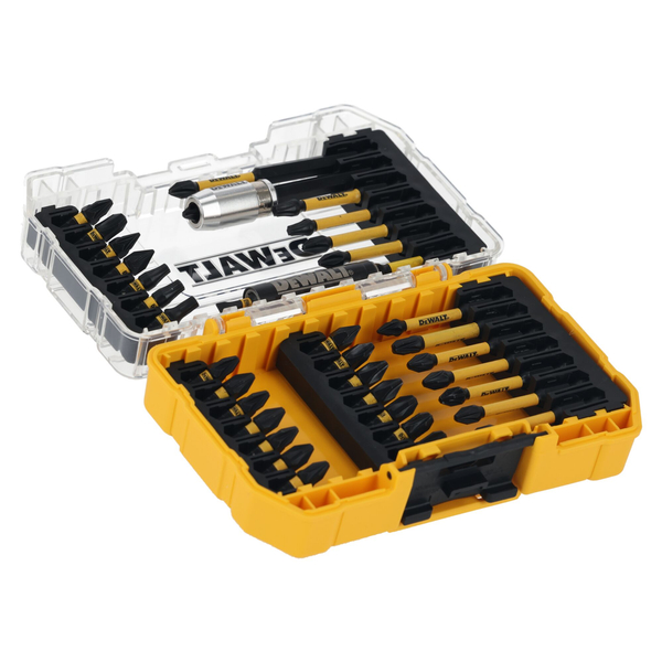 Zdjęcie 3 - Zestaw bitów udarowych z adapterem 37 elementów w skrzynce ToughCase DeWALT [DT70731T]