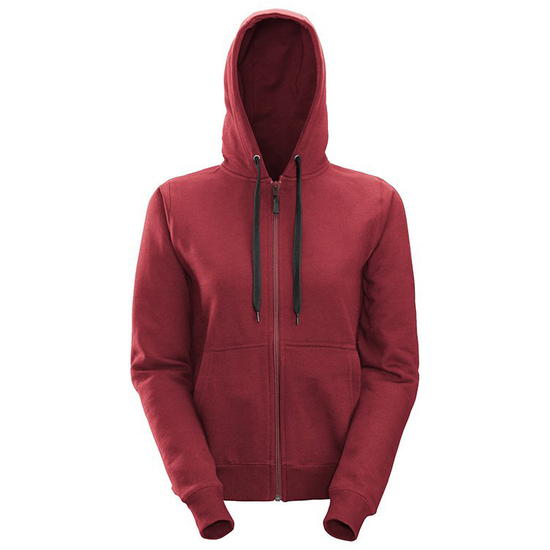 Zdjęcie 1 - 2806 Bluza z kapturem - damska (kolor: chili red) Snickers Workwear