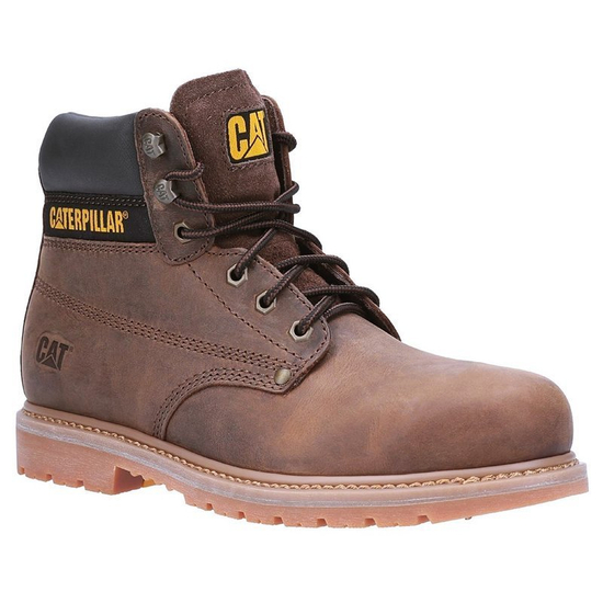 Zdjęcie 1 - CAT FOOTWEAR buty ochronne POWERPLANT S3 HRO SRA kolor brown