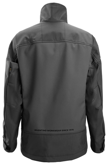 Zdjęcie 2 - 1276 Damska Kurtka softshell stretch AllroundWork Snickers Workwear kolor Steel Grey