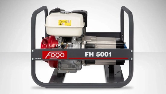 Zdjęcie 3 - Agregat prądotwórczy benzynowy 1-fazowy 4,2 kW z silnikiem Honda FOGO FH5001