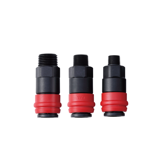 Zdjęcie 2 - Szybkozłączka pneumatyczna, kompozytowa, z gwintem zewnętrznym 1/2" Mighty Seven SY-0413M