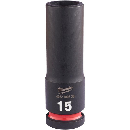 Zdjęcie 1 - Nasadka udarowa HEX 1/2" długa 15 mm Milwaukee 4932480333