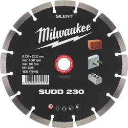 Cicha tarcza diamentowa SUDD 230mm 1 szt 4932479463 Milwaukee