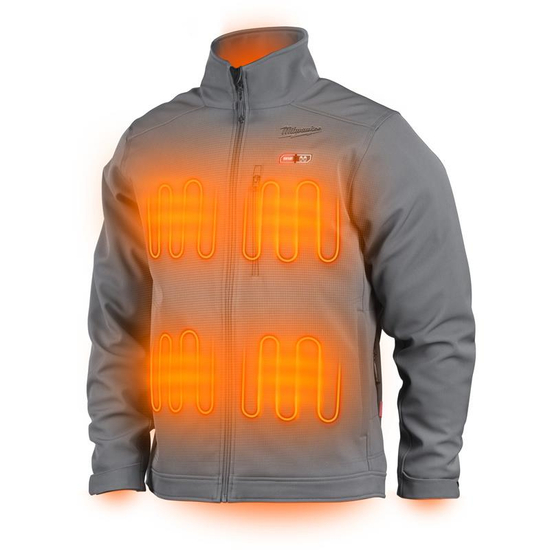 Zdjęcie 3 - PODGRZ. KURTKA SZARA M12HJGREY5-0(XL) MILLWAUKEE