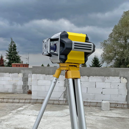 Zdjęcie 12 - Wielozadaniowy niwelator laserowy dalekiego zasięgu z autowpasowaniem Nivel System NL740G DIGITAL z wiązką zieloną + statyw SJJ32 + łata laserowa LS-24