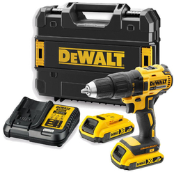 Nawigacja zdjęcie 1 - Wiertarko-wkrętarka akumulatorowa DeWalt DCD777D2T 65Nm 18V XR 2x2Ah