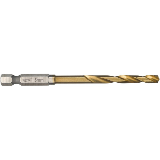 Zdjęcie 1 - Wiertło do metalu SWave HSS-G Tin 5mm -1szt. 48894712 Milwaukee