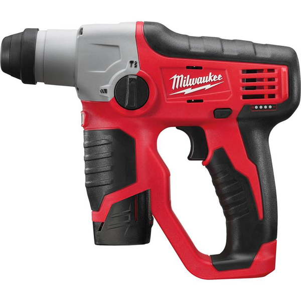 Zdjęcie 1 - Młotowiertarka akumulatorowa Milwaukee M12 H-202C SDS-Plus 0.9J 12V 2x2Ah 4933431340