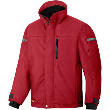 1100 Kurtka ocieplana AllroundWork, 37.5® kolor chilli-czarny Snickers Workwear