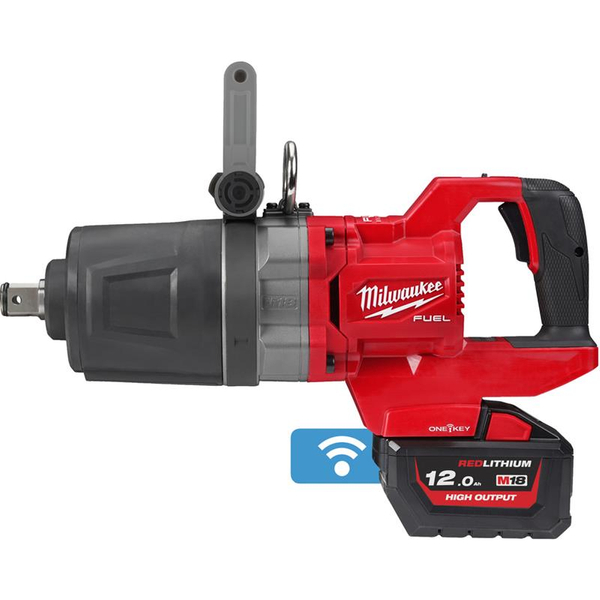 Zdjęcie 1 - Klucz udarowy akumulatorowy Milwaukee M18 ONEFHIWF1DS-121C 1” 2576Nm 18V 1x12Ah 4933472072