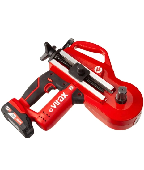 Zdjęcie 4 - Giętarka akumulatorowa  elektryczna przenośna 18V Eurostem® III 251849 do stali nierdzewnej + LED