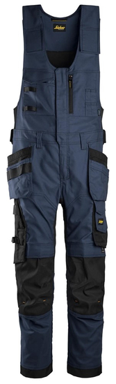 Zdjęcie 1 - 6014 Ogrodniczki Canvas stretch z workami kieszeniowymi  Snickers Workwear