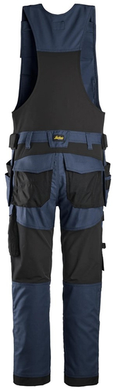 Zdjęcie 2 - 6014 Ogrodniczki Canvas stretch z workami kieszeniowymi  Snickers Workwear