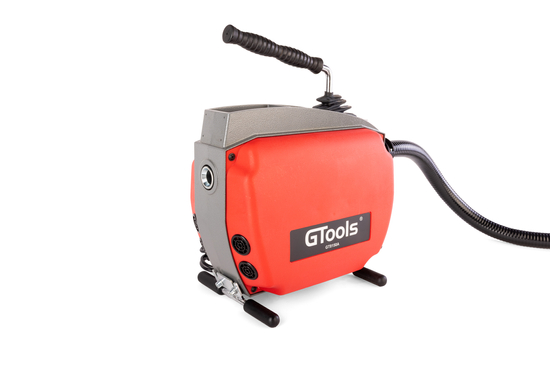 Zdjęcie 5 - Przepychacz do rur kanalizacji  G-TOOLS 150A 16mm/22mm z adapterem 8mm + Głowica do do cięcia korzeni 