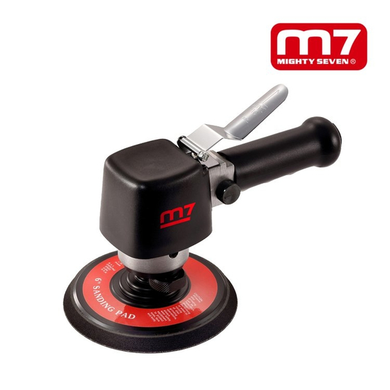 Zdjęcie 2 - Szlifierka pneumatyczna oscylacyjno-obrotowa 150mm, skok 9,5mm Mighty Seven QB-49602