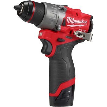 Wiertarko-wkrętarka akumulatorowa Milwaukee M12 FDD2-202X 37Nm 12V 2x2Ah 4933479873