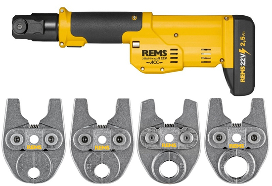 Zdjęcie 1 - Zaciskarka REMS MINI-PRESS S 22 V ACC 578016 + U16-20-25-32