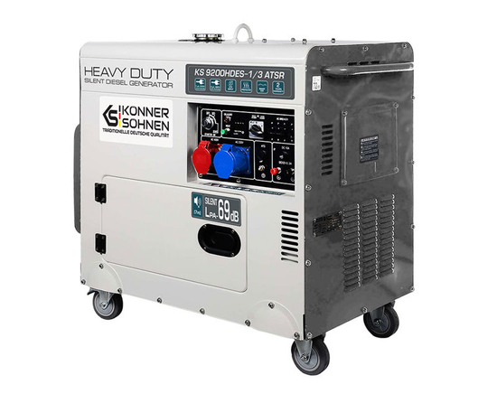 Zdjęcie 3 - Agregat generator dieslowski EURO V Könner & Söhnen KS9200HDES-1/3 ATSR