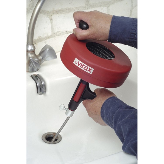 Zdjęcie 2 - Przepychacz ręczny bębnowy VIRAX 881699 / 290600