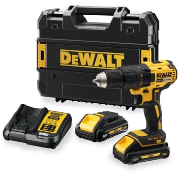 Wiertarko-wkrętarka akumulatorowa DeWalt DCD777L2T 65Nm 18V XR 2x3Ah