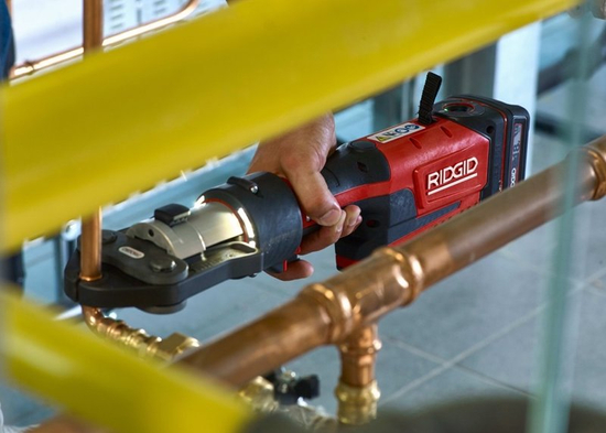 Zdjęcie 7 - Zaciskarka do rur Ridgid RP 351-B + U16-U20-U25