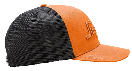 Zdjęcie 2 - 9001 Czapka z daszkiem Trucker Snickers Workwear Kolor Warm Orange/Black