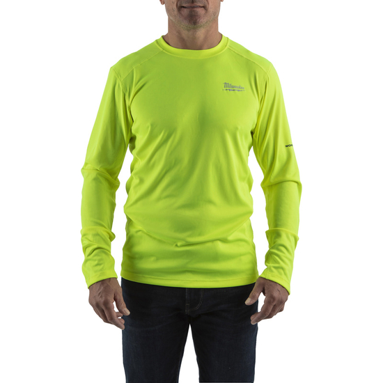 Zdjęcie 1 - WWLSYL-XL Lekka koszulka robocza z długim rękawem - żółta Milwaukee 4932493091