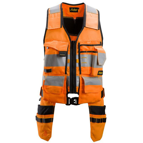 Zdjęcie 1 - 4230 Kamizelka Narzędziowa Odblaskowa AllroundWork, EN 20471/1 Snickers Workwear pomarańczowa