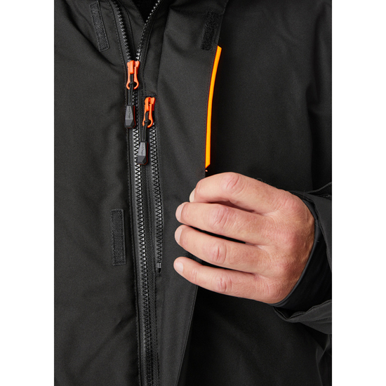 Zdjęcie 7 - Kurtka zimowa Helly Hansen 71345_990 KENSINGTON WINTER JACKET kolor czarny