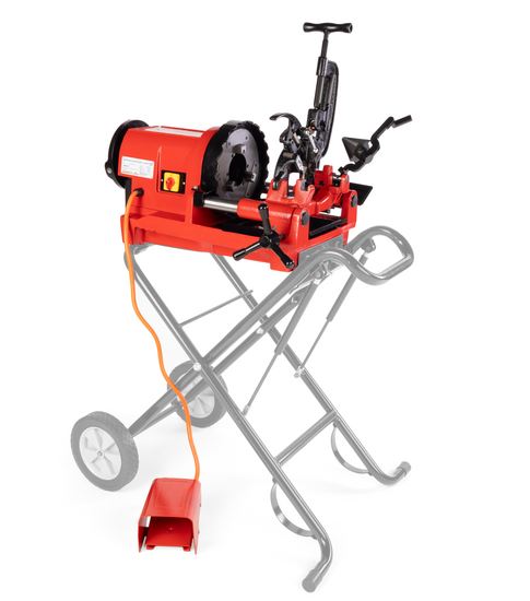 Zdjęcie 4 - SUPER PROMO Gwintownica / gwinciarka do rur 3 '' Gtools GTronic 3 na wózku  + Rowkarka COMBO 1-6" za 1zł