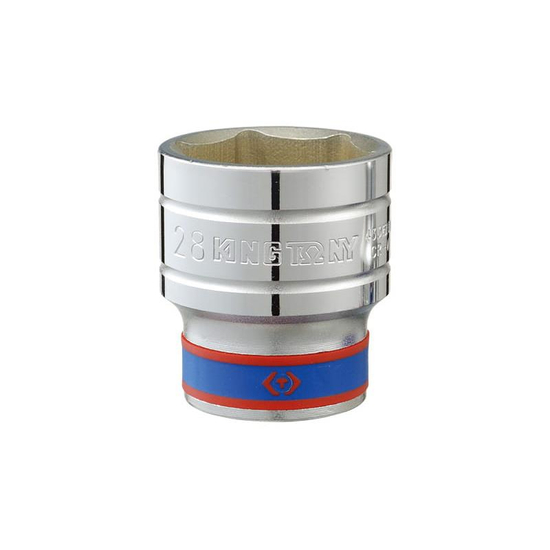 Zdjęcie 1 - NASADKA KRÓTKA 1/2" 17mm x 38mm, 6-kąt. Cr-v 433517MR King Tony