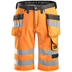 3033 Krótkie spodnie odblaskowe, EN 20471/1 (kolor pomarańczowo-czarny) Snickers Workwear