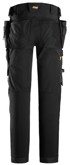 Zdjęcie 2 - Spodnie AllroundWork z 4-kierunkowym stretchem i z workami kieszeniowymi Snickers Workwear 62750404
