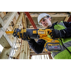 Nawigacja zdjęcie 4 - Pilarka szablasta akumulatorowa DeWalt DCS389T2 54V XR Flexvolt 2x6Ah